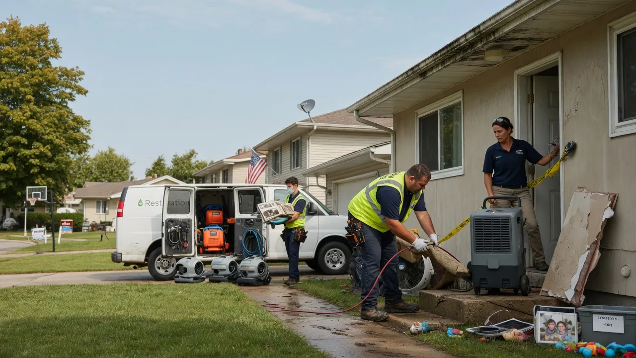 Water Damage Restoration in Danciger, TX near me